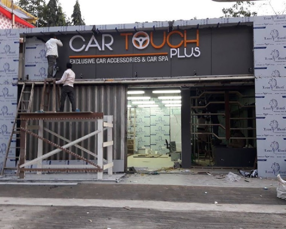 MS Frame Behind ACP Paneling